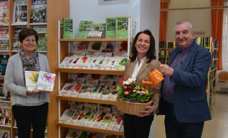 Hier in der Bücherei werden Hobbygärtner sicher fündig. Foto: zVg/Stadtgemeinde Zwettl-NÖ 