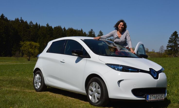 Daniela konnte sich nun einen lang gehegten Traum erfüllen, ein eigenes e-car. Foto: KaPri
