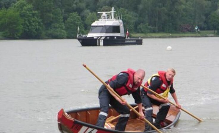 BI Paul Schulmeister mit HBM Christian Schulmeister. Foto: Freiwillige Feuerwehr Sallingberg