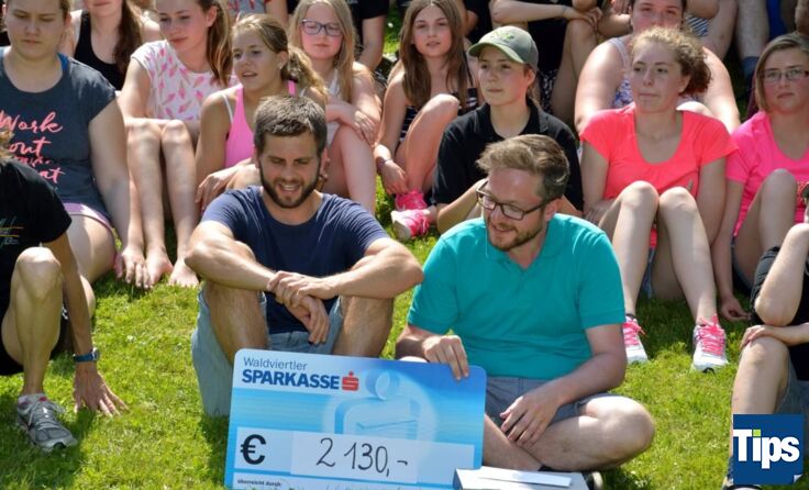 2130 Euro konnten für das Projekt "Gemeinsam Zukunft schaffen" erlaufen werden. Fotos: KaPri