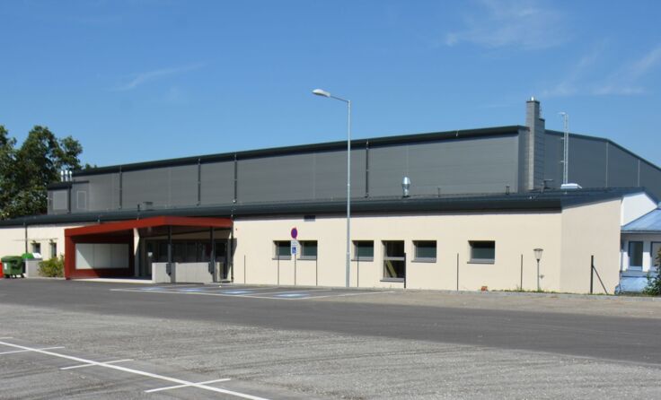 Die Stadthalle Zwettl ist nun fertiggestellt. Foto: Stadtgemeinde Zwettl-NÖ