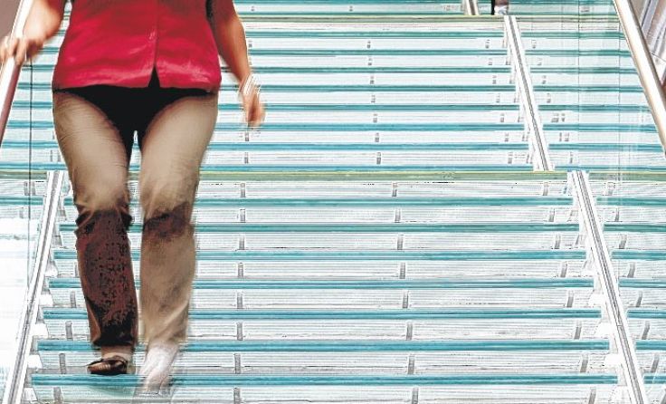 Ganz einfach umzusetzen: Die Treppe dem Lift vorziehen. Foto: Vowe