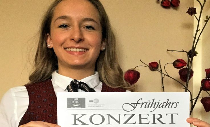 Obmann-Stellvertreterin Kathrin Mayerhofer freut sich auf den kommenden musikalischen Höhepunkt.