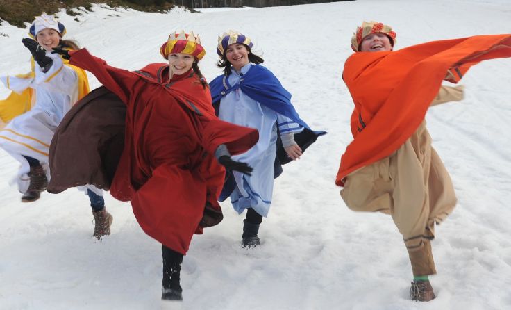 Die Sternsinger jubeln über Rekordergebnis. Foto: Wolfgang Zarl