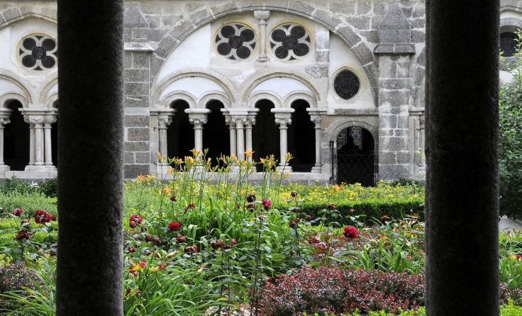 Ein Blick in die Kreuzgärten des Stiftes. Foto: Reinhard Mandl