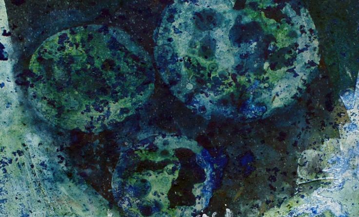 Ausstellung „black&blu“ von HGfader; Ausstellungsdauer bis 8. Oktober 2017; 