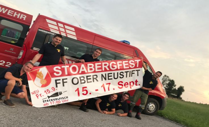 Die Freiwillige Feuerwehr Oberneustift freut sich auf ein tolles Festwochenende