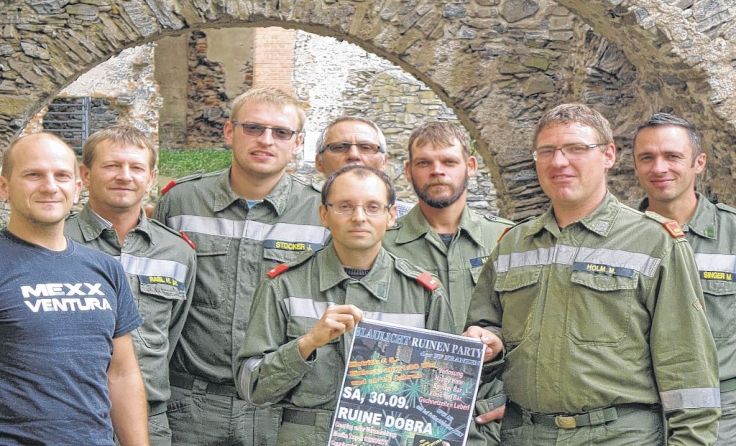 Premiere für das Blaulicht Ruinen Clubbing der FF Franzen
