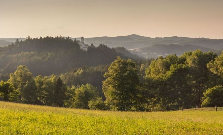 Traumhaftes Waldviertel-Panorama-von Rappottenstein; Foto: Waldviertel Tourismus/ishootpeople.at