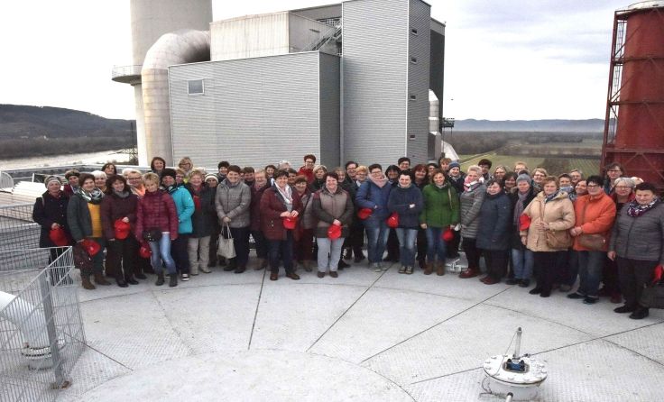 Einen spannenden Ausflug genossen die Bäuerinnen Groß Gerungs; Foto: EVN