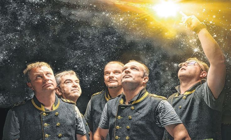 "Wie ein Komet" - so nennt sich der neue Titel der Band; Foto: "Die Langschläger"