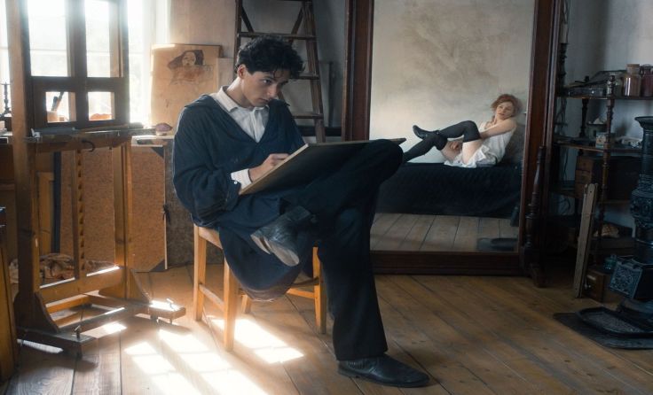 Filmbiografie über Egon Schiele; Foto: Thimfilm / Novotny Film