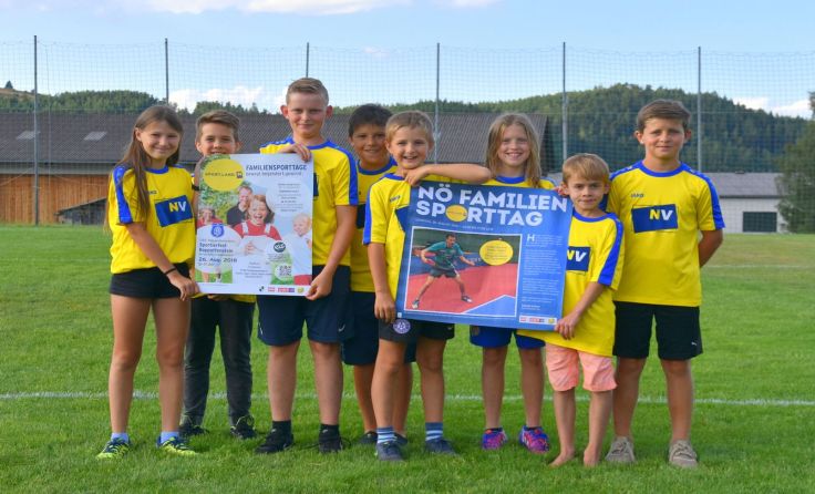 Die Nachwuchsspieler freuen sich auf das dreitägige Fest. Foto: USC Rappottenstein