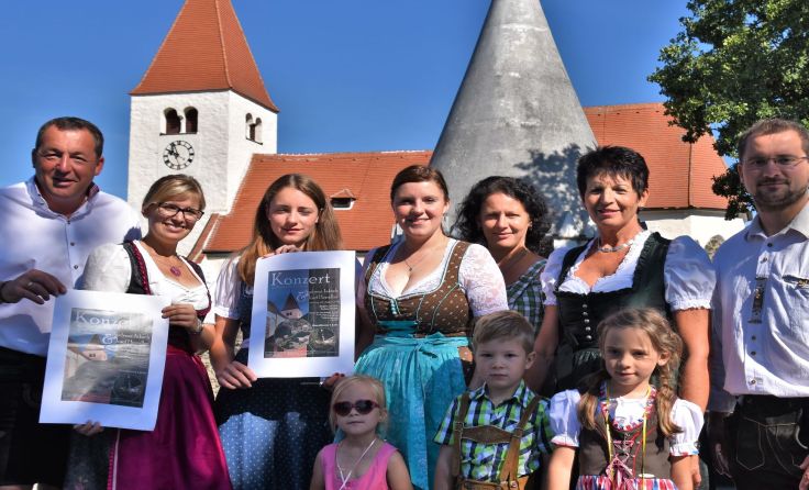 Die Friedersbacher freuen sich auf einen tollen Konzertabend; Foto: G. Geisberger