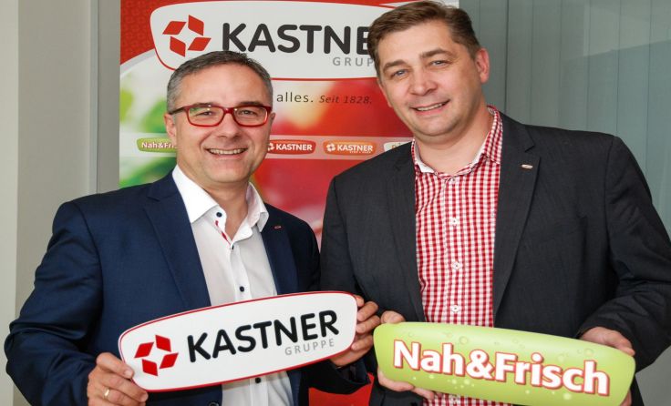 V.l.: Christof Kastner und Elmar Ruth; Foto: Kastner