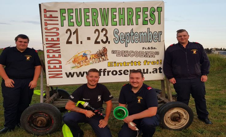 Die Feuerwehr freut sich auf ein tolles Festwochenende