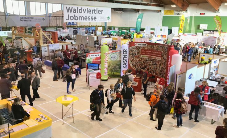 Auf der Jobmesse 2018 werden bereits über 70 Unternehmen zugegen sein. 