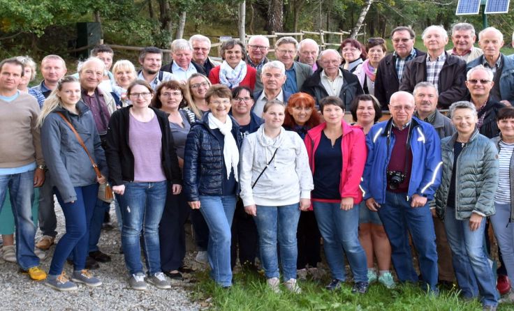 Die Ehrenamtlichen erlebten einen tollen Ausflugs-Tag; Foto: Hilfswerk Zwettl