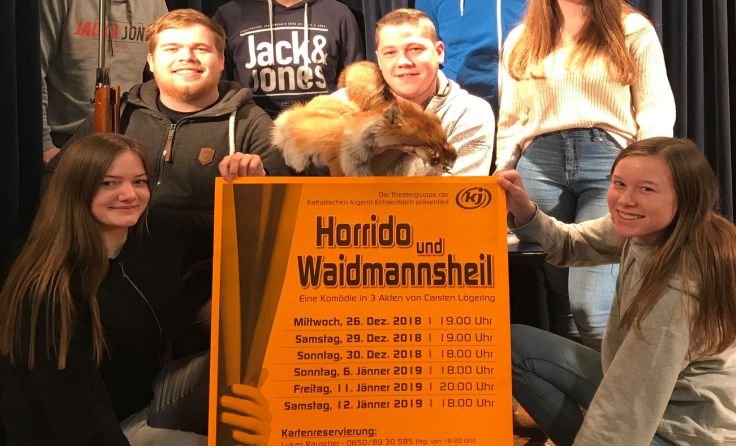 Die Proben laufen auf Hochtouren; Foto: KJ Echsenbach