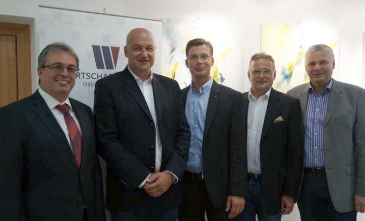 Hans Wohlmacher, Andreas Hamberger, Karl F. Velechovsky, Günther Quass, Franz Bäck