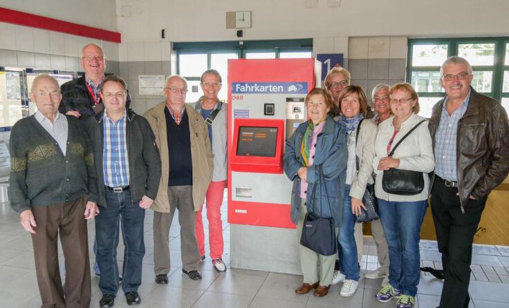Erlebnisreicher ÖFFI-Tag für die interessierte Kronstorfer Gruppe