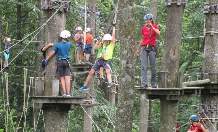 Die Kids wollten hoch hinaus. Foto: Naturfreunde Kronstorf