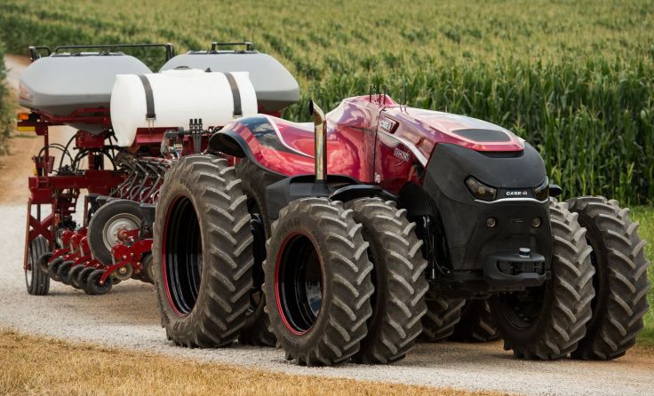 Die fahrerlose Version des Magnum CVX ist die neueste Innovation von Case IH.