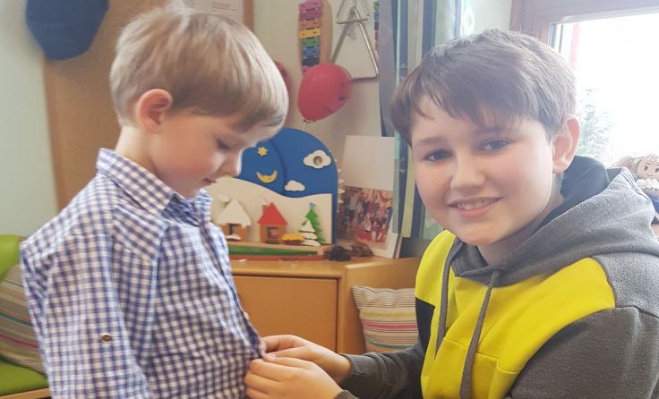 Die Schüler waren vom Projekt begeistert und freuen sich schon auf ein weiteres.