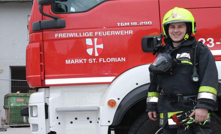 Organisator Hauptfeuerwehrmann Andreas Standhartinger 