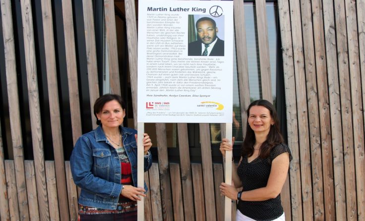 Direktorin Susanna Stiftner und Bürgermeisterin Kerstin Suchan-Mayr (v.l.)