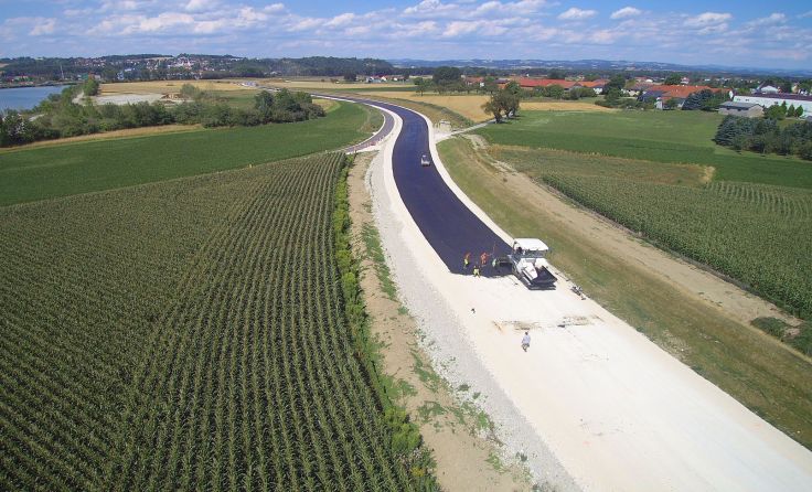 Sechs Wochen früher als geplant soll die Umfahrung fertiggestellt werden.