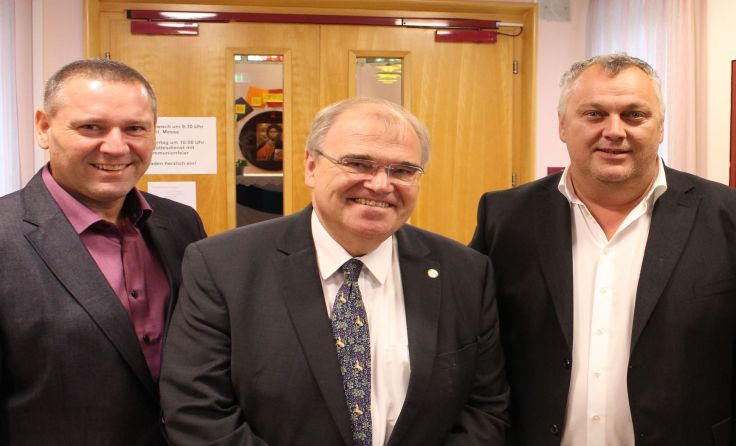 Manfred Voglsam, Wolfgang Brandstetter und Reinhard Hadler (v.l.)