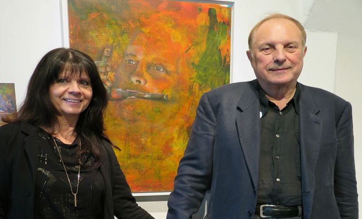 Brigitte Rauecker und Christian Ludwig Attersee