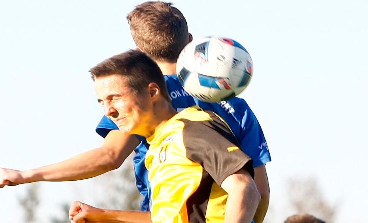 St Pantaleon-Erla kämpfte, kam aber über ein 1:3 nicht hinaus. Foto: Berles