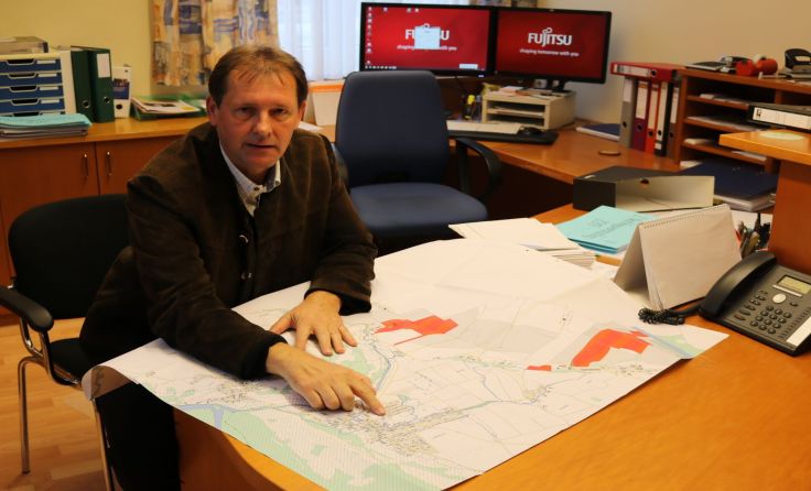 Rudolf Divinzenz-Bürgermeister von St. Pantaleon-Erla ruft zur Zusammenarbeit auf. Foto: VP-STPE