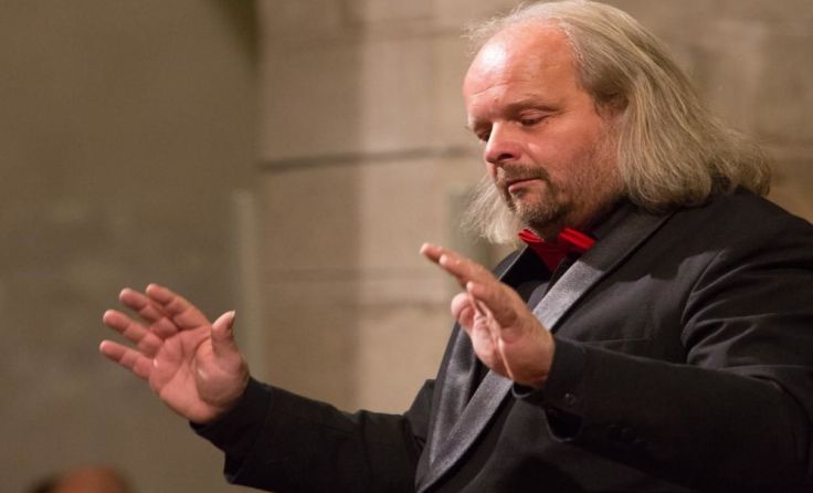 Der Leiter des Ennser Singkreises, Hannes Schörghuber 