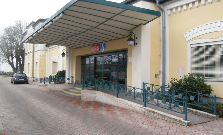 Bis auf den Bahnhof sieht es in Enns mit der Barrierefreiheit recht gut aus.
