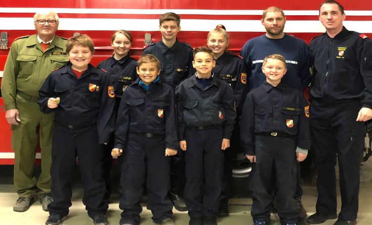 Die Feuerwehrjugend Ennsdorf meisterte alle Aufgaben bravourös.
