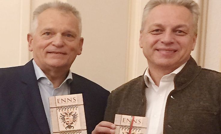 Gottfried Kneifel und Franz Stefan Karlinger (v.l.)
