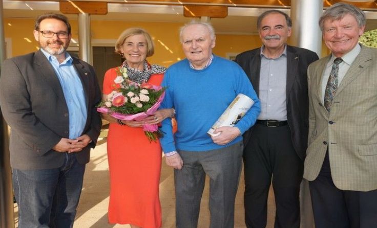 Markus Scherzinger, Eva Prüller, Otto Oberparleiter, Franz Paul und Berthold Püller (v.l.)