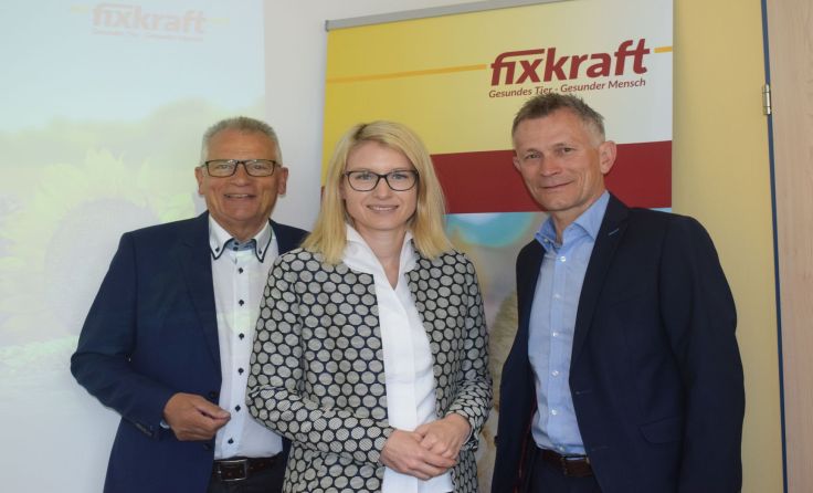 Gottfried Kneifel, Christine Haberlander und Rupert Bauinger (v.l.)