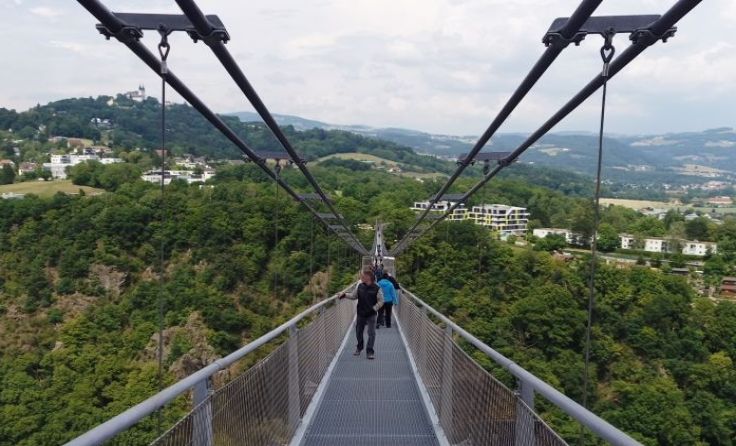 Für die einmalige Nutzung der Brücke sind Ticketpreise zwischen vier und sieben Euro vorgesehen.