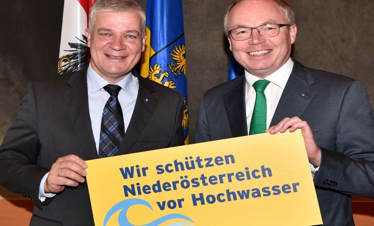 Anton Kasser und Stephan Pernkopf (v.l.)Foto: NLK