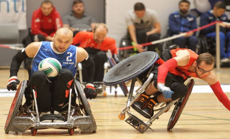 Foto: Finnish Wheelchairrugby Team/Lauri Jaakkola