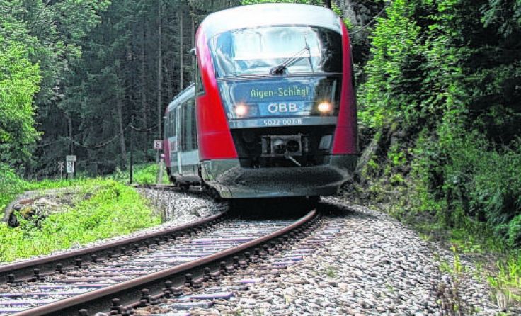 Die Bahn fährt derzeit von Linz-Urfahr nach Aigen-Schlägl. Foto: Schwarzmann