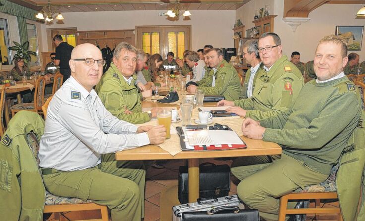 Die FF-Jugendbetreuer kamen in jedem Abschnitt zusammen. Foto: BFK UU