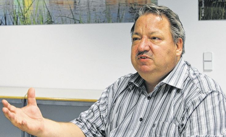 Bürgermeister Robert Aflenzer im Tips-Gespräch