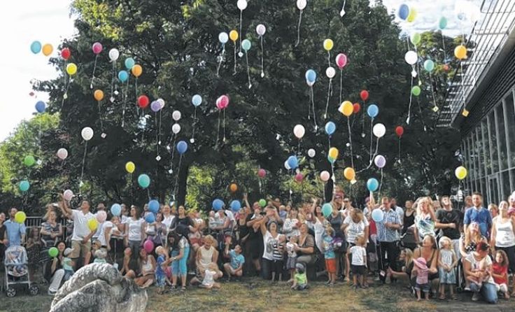Auch heuer gibt es wieder einen Luftballonstart. Fotos: NewBe Frühchenverein