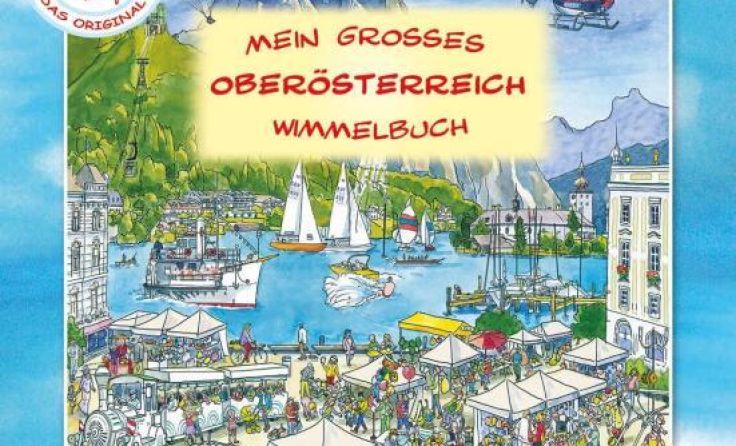 "Mein großes Oberösterreich Wimmelbuch" (Foto: Breitschopf Medien Verlag GmbH & Co. KG)
