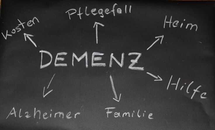 Die Diagnose Demenz wirft bei Betroffenen und Angehörigen zahllose Fragen auf. Foto: Greindl